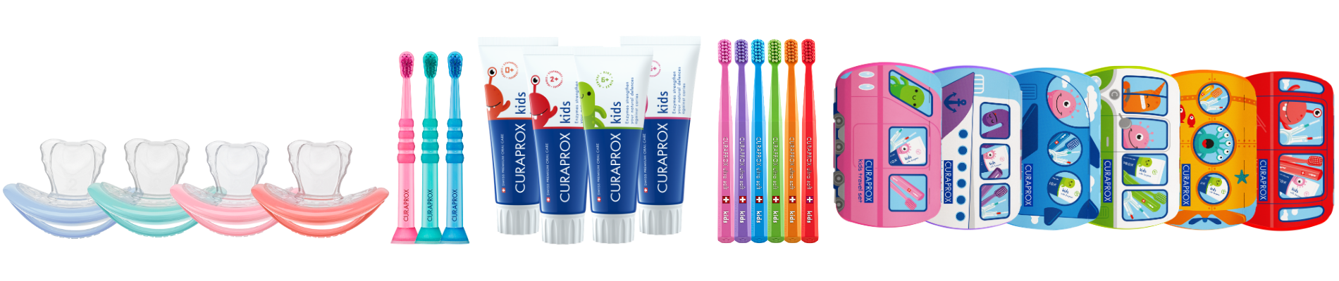 Curaprox baby & kids product range
